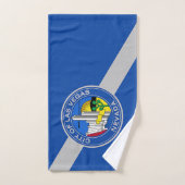 Handdoek met vlag van Las Vegas City, VS (Handdoek)