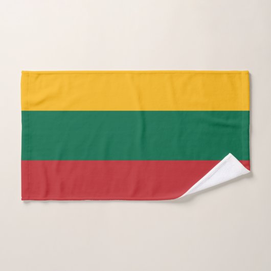 Handdoek met vlag van Litouwen (Handdoek)