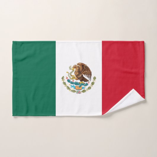 Handdoek met vlag van Mexico (Handdoek)