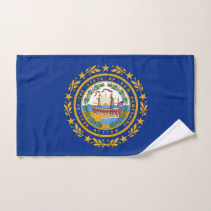 Handdoek met vlag van New Hampshire State, Verenig