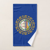 Handdoek met vlag van New Hampshire State, Verenig (Handdoek)