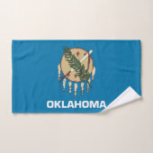 Handdoek met vlag van Oklahoma State, USA (Handdoek)