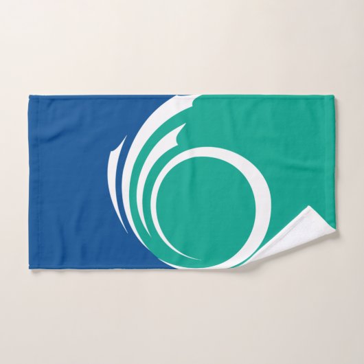 Handdoek met vlag van Ottawa, Canada (Handdoek)