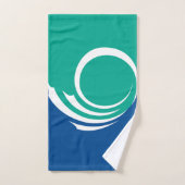 Handdoek met vlag van Ottawa, Canada (Handdoek)