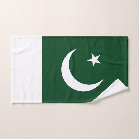 Handdoek met vlag van Pakistan (Handdoek)