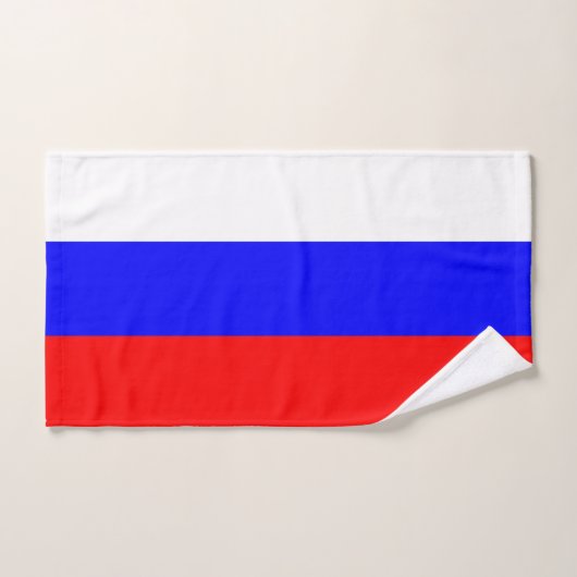 Handdoek met vlag van Rusland (Handdoek)
