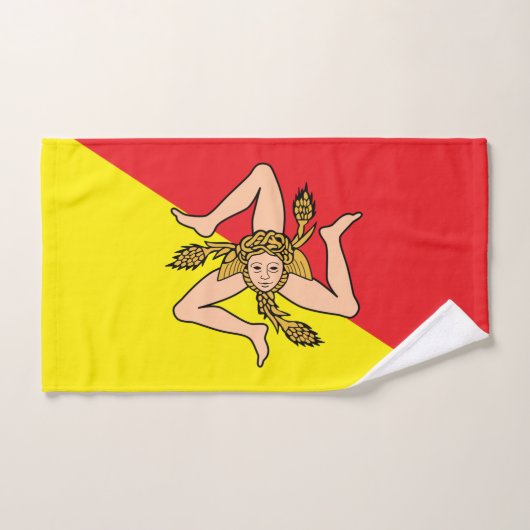 Handdoek met vlag van Sicilië (Handdoek)