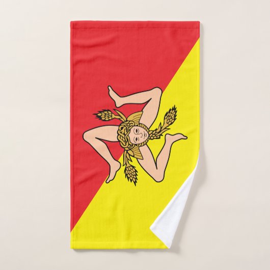 Handdoek met vlag van Sicilië (Handdoek)
