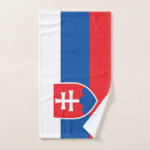 Handdoek met vlag van Slowakije (Handdoek)