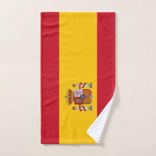 Handdoek met vlag van Spanje (Handdoek)