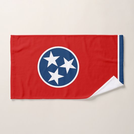 Handdoek met vlag van Tennessee State, Verenigde S (Handdoek)