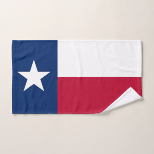 Handdoek met vlag van Texas State, VS