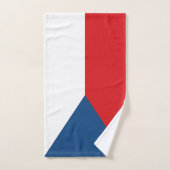 Handdoek met vlag van Tsjechië (Handdoek)