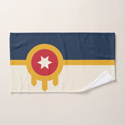 Handdoek met vlag van Tulsa City (Handdoek)