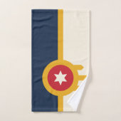 Handdoek met vlag van Tulsa City (Handdoek)