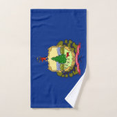 Handdoek met vlag van Vermont State, Verenigde Sta (Handdoek)