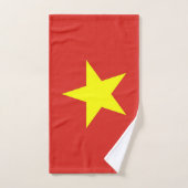 Handdoek met vlag van Vietnam (Handdoek)