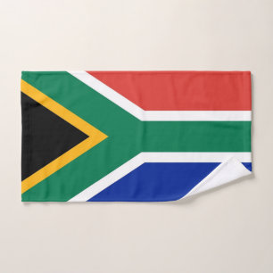 Handdoek met vlag van Zuid-Afrika