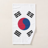 Handdoek met vlag van Zuid-Korea (Handdoek)