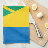 handdoek met vlag voor saint vincent en grenadines (Quarter Fold)