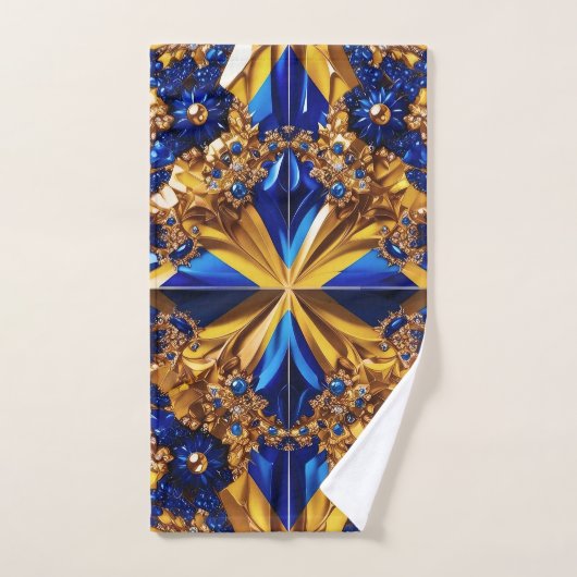 Handdoek met Zweedse kleuren (Handdoek)
