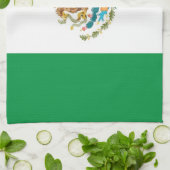 handdoek onder de vlag van mexico - land (Gevouwen)