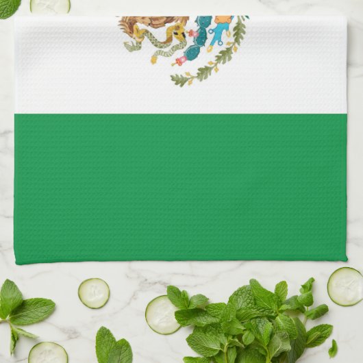 handdoek onder de vlag van mexico - land (Gevouwen)