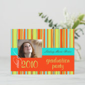 Handdoek/oranje/limoen Kaart (Staand voorkant)