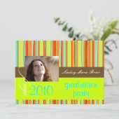 Handdoek/oranje/limoen Kaart (Staand voorkant)