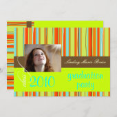 Handdoek/oranje/limoen Kaart (Voorkant / Achterkant)