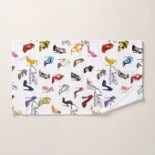 Handdoek Set Assepoester Quote Schoenen Hakken Pom (Handdoek)