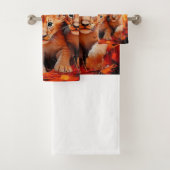 Handdoek set - Five Lion Cubs artwork (Insitu)