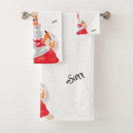 Handdoek Set: Santa
