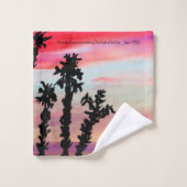 Handdoek Sets / Florida Sunrise door Sarr (Wasdoekje)