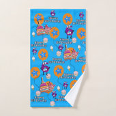 Handdoek Sets, Gefeliciteerd 6e Verjaardag #6 Blau (Handdoek)