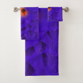Handdoek Sword Flower Paarse Multiply