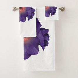 Handdoek Sword Lily Indigo Pink