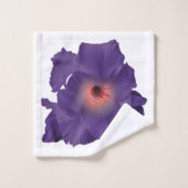 Handdoek Sword Lily Indigo Pink (Wasdoekje)