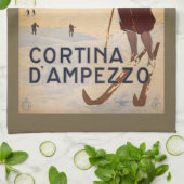  handdoek van de Italiaanse Alpen (Gevouwen)