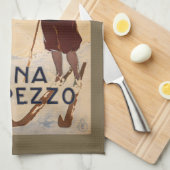  handdoek van de Italiaanse Alpen (Quarter Fold)