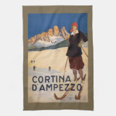  handdoek van de Italiaanse Alpen (Verticaal)
