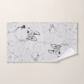 Handdoek van het Corgi Pattern (Handdoek)