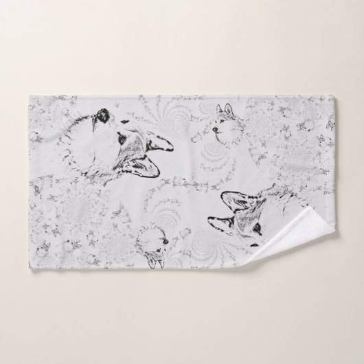 Handdoek van het Corgi Pattern (Handdoek)