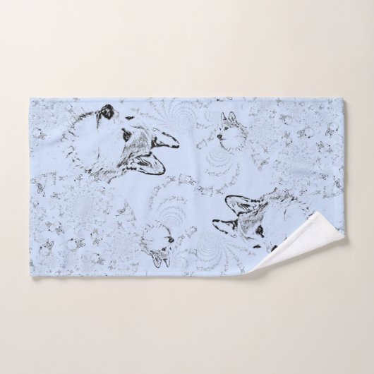 Handdoek van het Corgi Pattern (Handdoek)