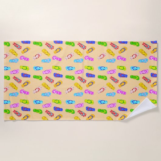 Handdoek van het patroonpatroon omdraaien (Voorkant)