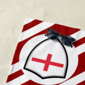 Handdoek van het strand (In situ)