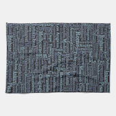 Handdoek van World Cities (Horizontaal)