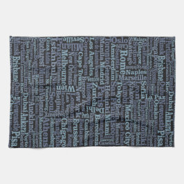 Handdoek van World Cities