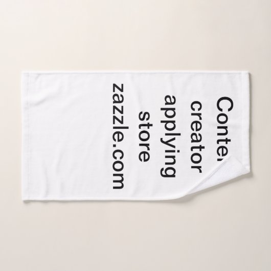 Handdoek voor contentmaker (Handdoek)