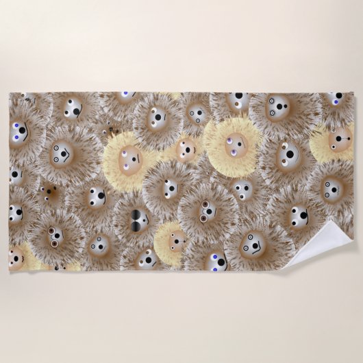 Handdoek voor egel-partij (Voorkant)